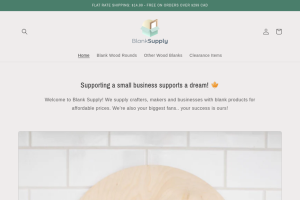 Blank Supply: E-commerce & Brand Identity